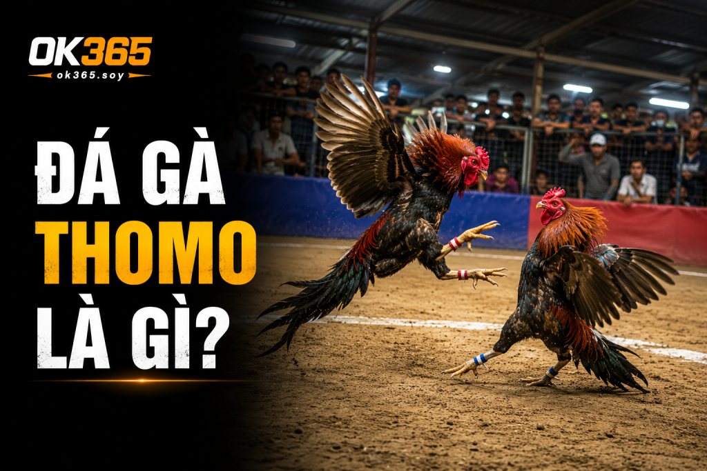 Đá gà Thomo là hình thức thi đấu được nhiều người theo dõi hiện nay