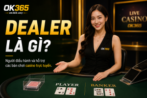 Dealer là người điều hành và hỗ trợ các bàn chơi casino trực tuyến