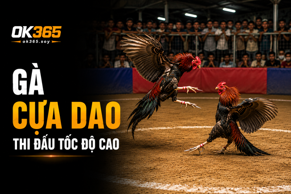 Các trận gà cựa dao thường diễn ra với tốc độ thi đấu khá nhanh