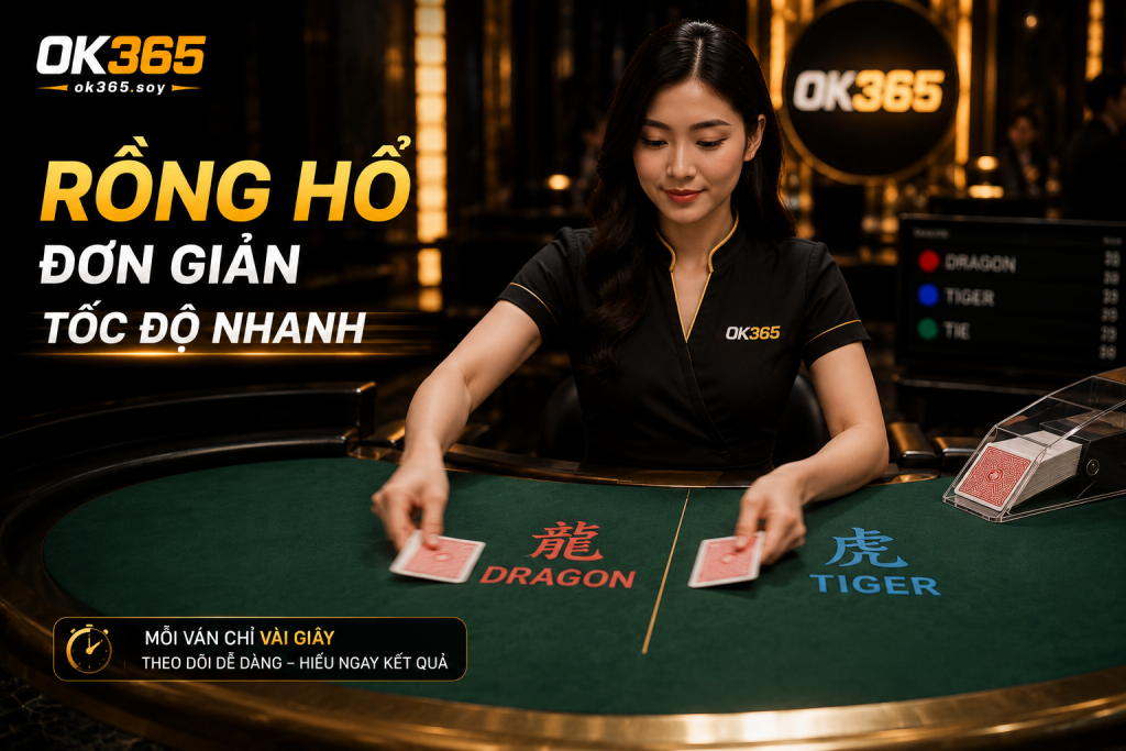 Rồng Hổ có luật chơi đơn giản và tốc độ diễn ra nhanh.